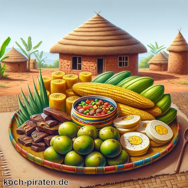 Typisch ugandisches Essen - traditionelle ugandische Gerichte
