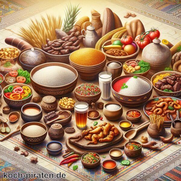 Typisch togoisches Essen - traditionelle togoische Gerichte