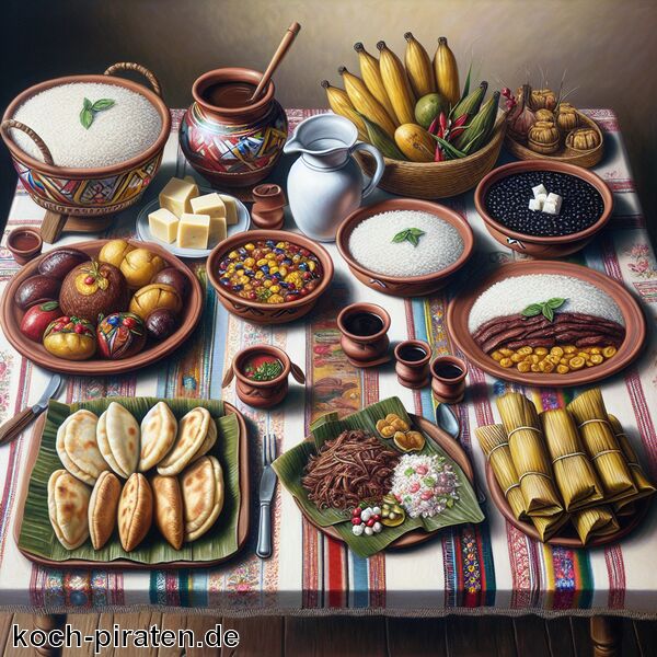 Typisch venezolanisches Essen - traditionelle venezolanische Gerichte
