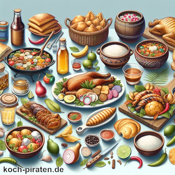 Typisch panamaisches Essen - traditionelle panamaische Gerichte