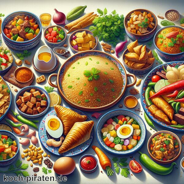 Typisch tunesisches Essen - traditionelle tunesische Gerichte