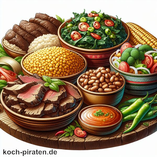 Typisch kenianisches Essen - traditionelle kenianische Gerichte