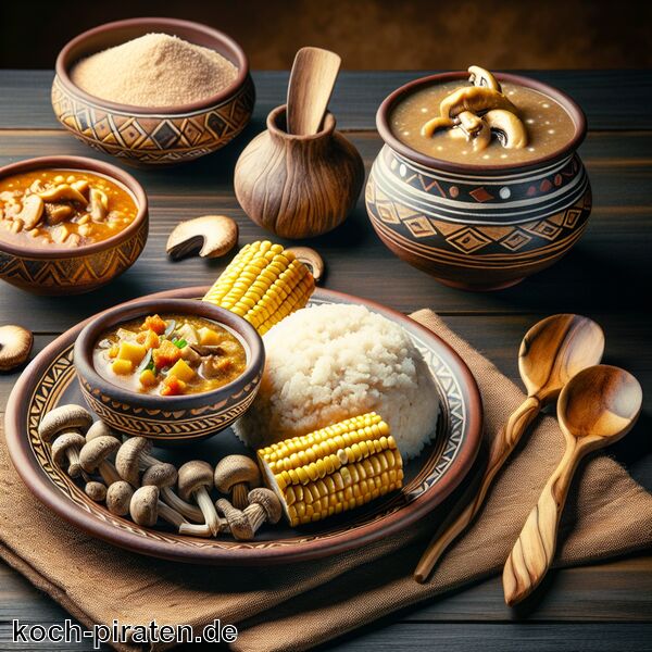 Typisch simbabwisches Essen - traditionelle simbabwische Gerichte