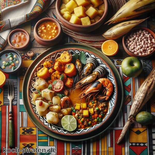 Typisch mosambikanisches Essen - traditionelle mosambikanische Gerichte