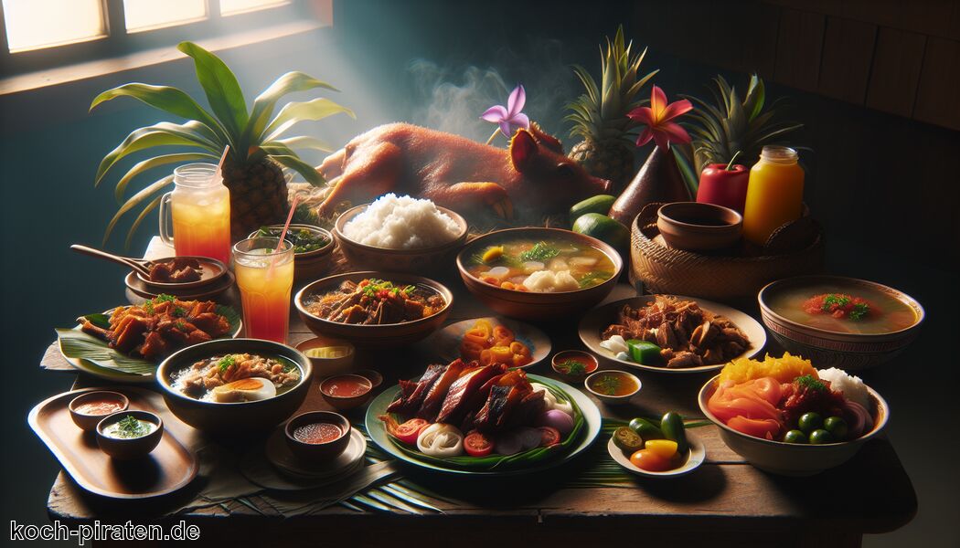 Puto: Gedämpfte Reiskuchen oft mit Käse - Typisch philippinisches Essen - traditionelle philippinische Gerichte