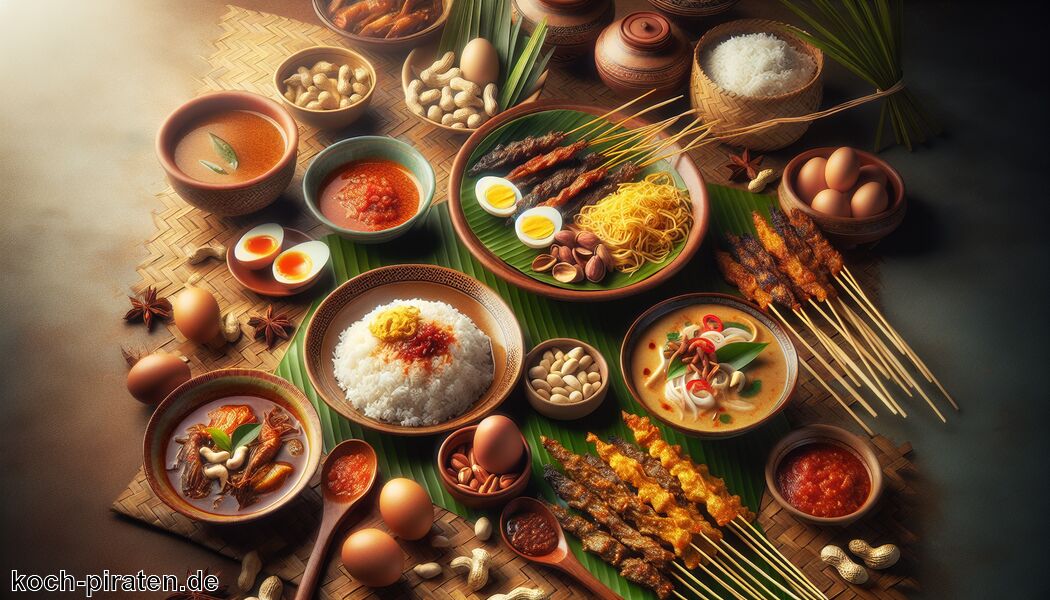 Roti Canai: Fladenbrot mit Curry-Dip - Typisch malaysisches Essen - traditionelle malaysische Gerichte