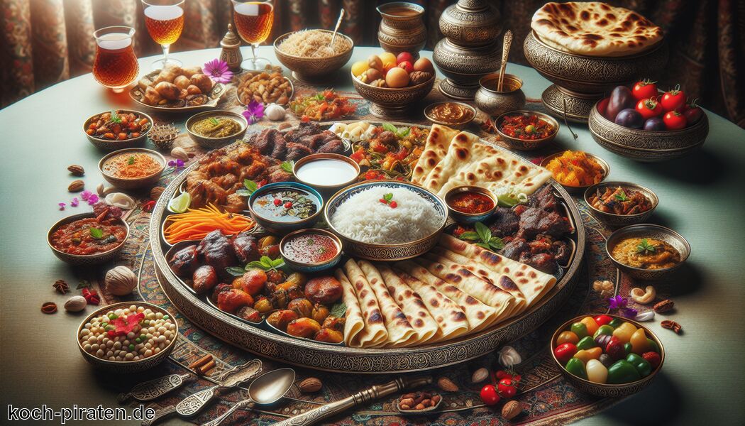 Bolani: Gefülltes Fladenbrot mit Kartoffeln oder Kürbis - Typisch afghanisches Essen - traditionelle afghanische Gerichte