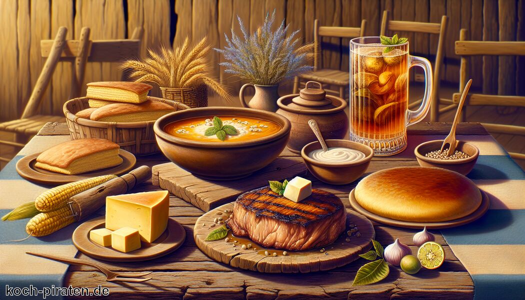 Bori Bori: Suppen mit Maismehl-Käsebällchen und Fleisch - Typisch paraguayisches Essen - traditionelle paraguayische Gerichte