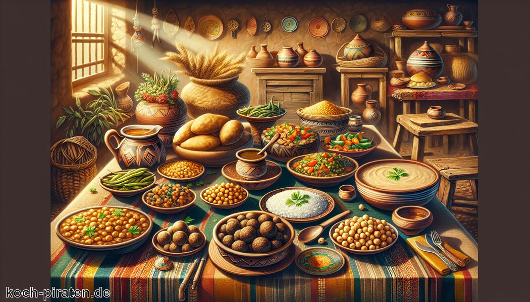 Tamiya: Frittierte Bällchen aus Kichererbsen - Typisch sudanesisches Essen - traditionelle sudanesische Gerichte