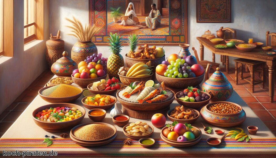 Bassi-salté: Hirsegericht mit Lamm oder Hühnchen - Typisch senegalesisches Essen - traditionelle senegalesische Gerichte