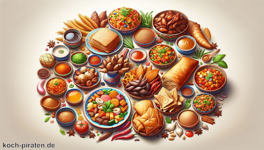 Foul: Bohnenpüree mit Gewürzen und Olivenöl - Typisch tschadisches Essen - traditionelle tschadische Gerichte