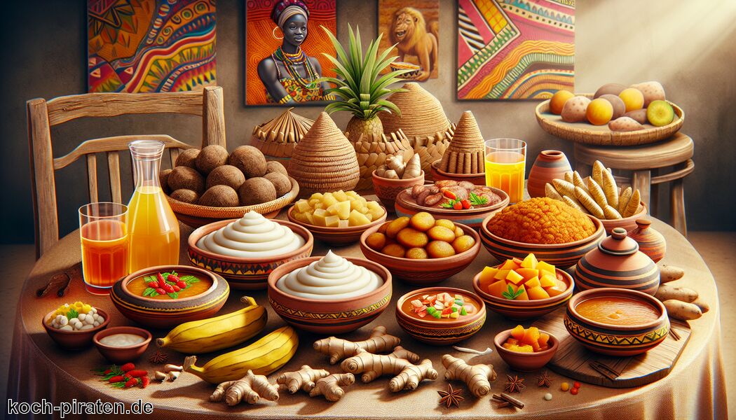 Koklo Meme: Gegrilltes Hühnchen mit scharfer Sauce - Typisch togoisches Essen - traditionelle togoische Gerichte