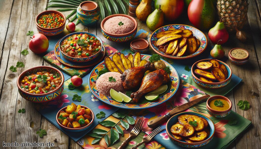 Conch Chowder: Muschelsuppe mit Gemüse - Typisch karibisches Essen - traditionelle karibische Gerichte