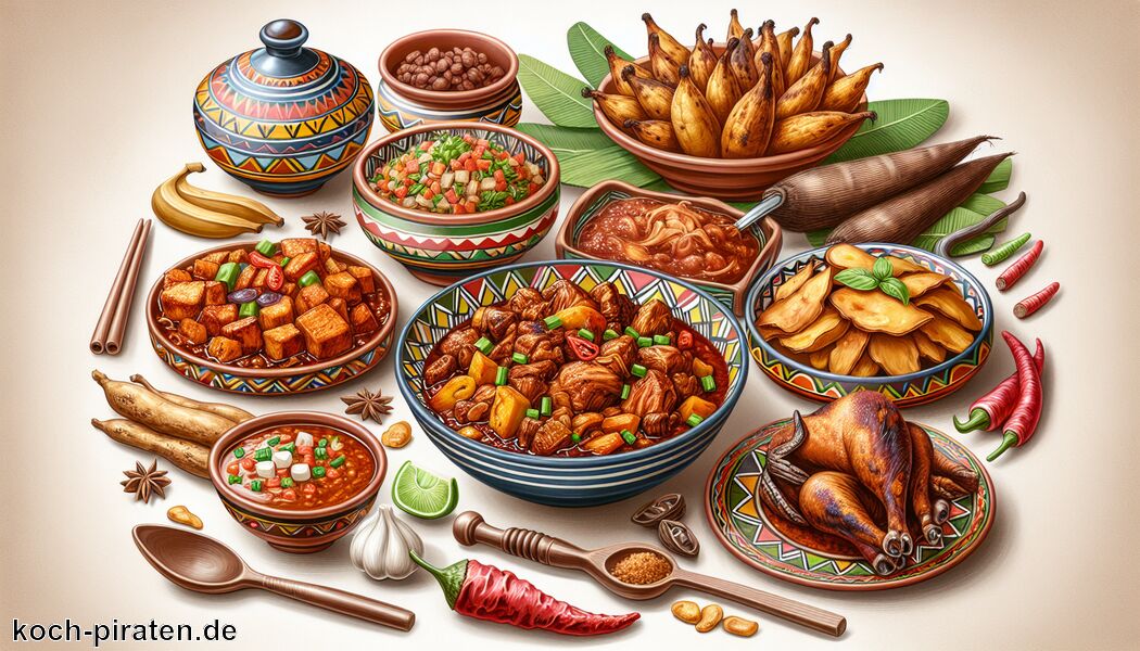 Soupe de Poisson: scharfe Fischsuppe, oft mit Maniok - Typisch ivorisches Essen - traditionelle ivorische Gerichte