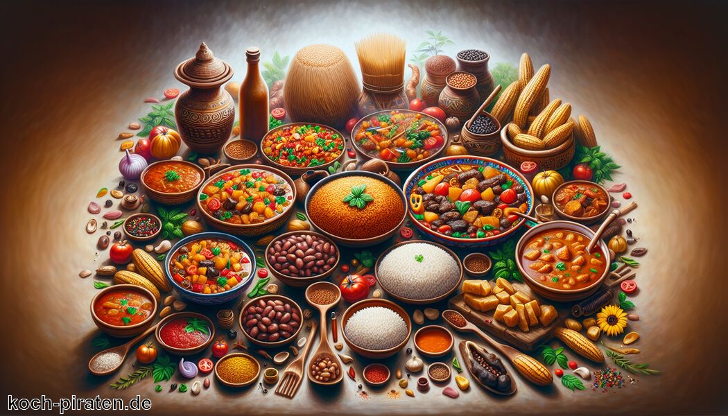 Chinchinga: Spieße mit gewürztem Fleisch - Typisch ghanaisches Essen - traditionelle ghanaische Gerichte