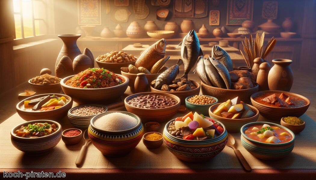 Cachupa: Angolanischer Eintopf mit Mais und Bohnen - Typisch angolanisches Essen - traditionelle angolanische Gerichte