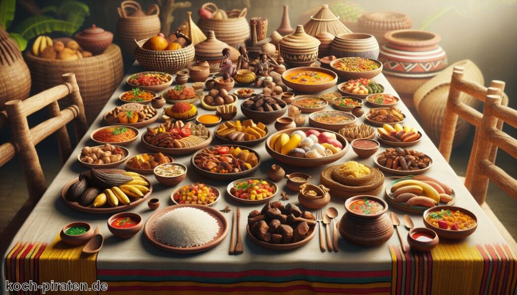 Typisch togoisches Essen - traditionelle togoische Gerichte