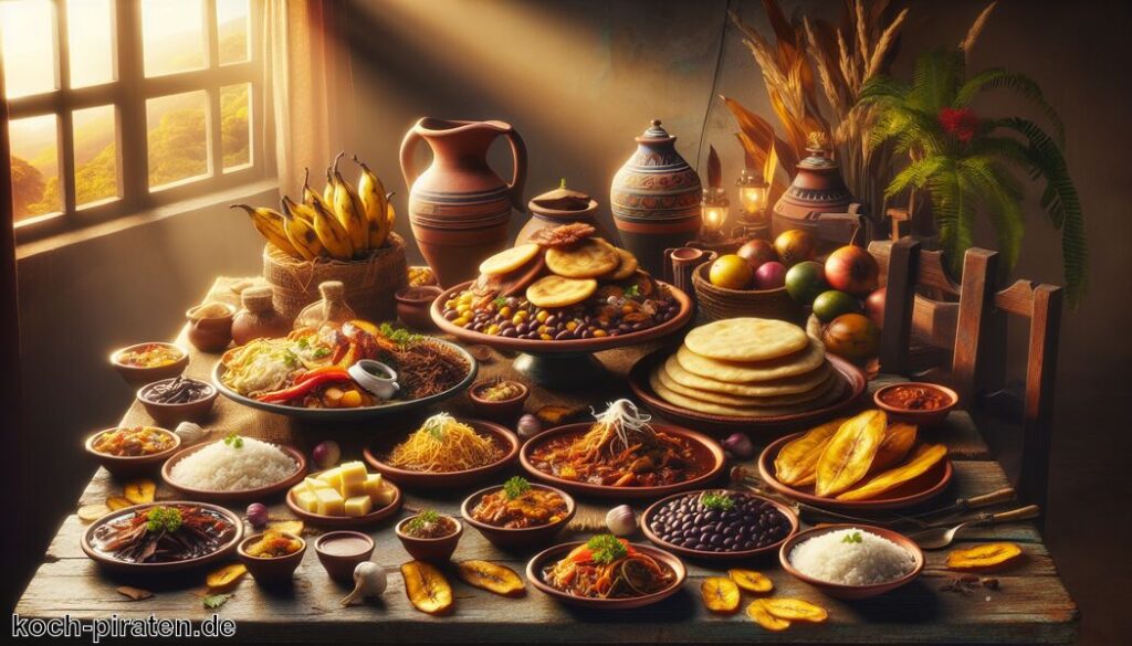 Typisch venezolanisches Essen - traditionelle venezolanische Gerichte