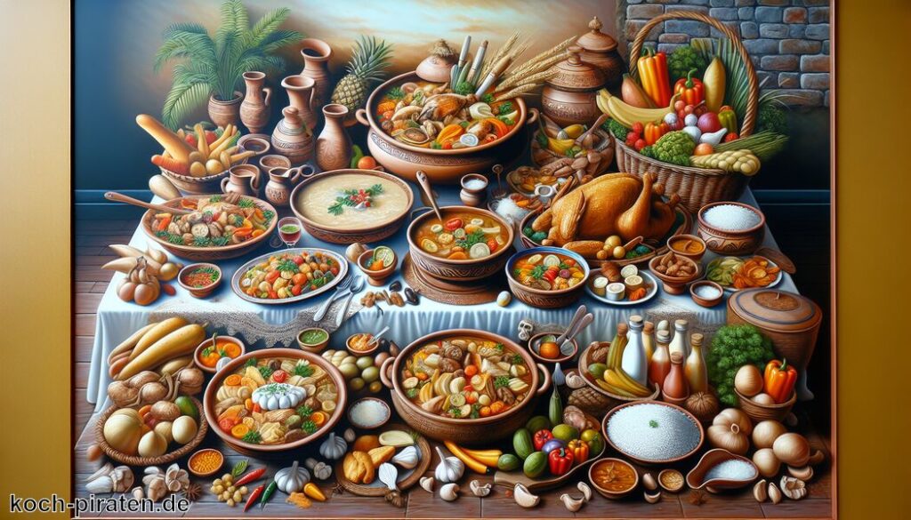 Typisch panamaisches Essen - traditionelle panamaische Gerichte