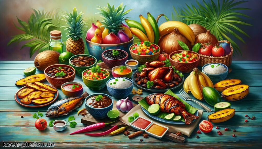 Typisch karibisches Essen - traditionelle karibische Gerichte