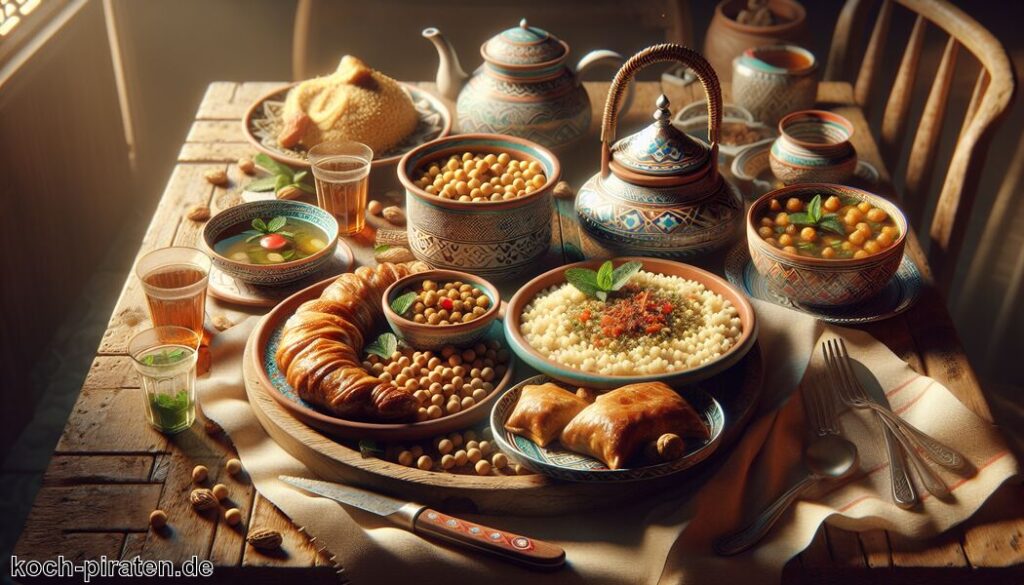 Typisch tunesisches Essen - traditionelle tunesische Gerichte