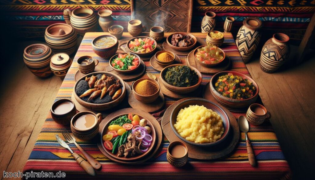 Typisch kenianisches Essen - traditionelle kenianische Gerichte