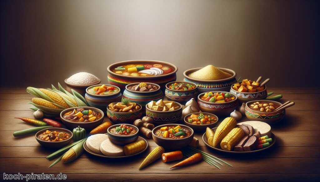 Typisch simbabwisches Essen - traditionelle simbabwische Gerichte