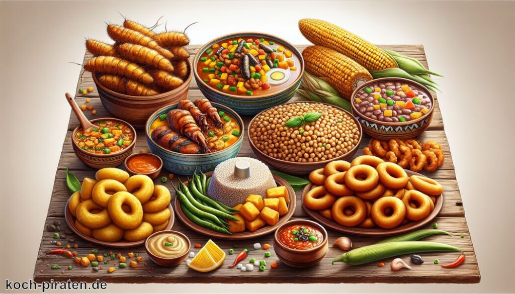 Typisch sambisches Essen - traditionelle sambische Gerichte