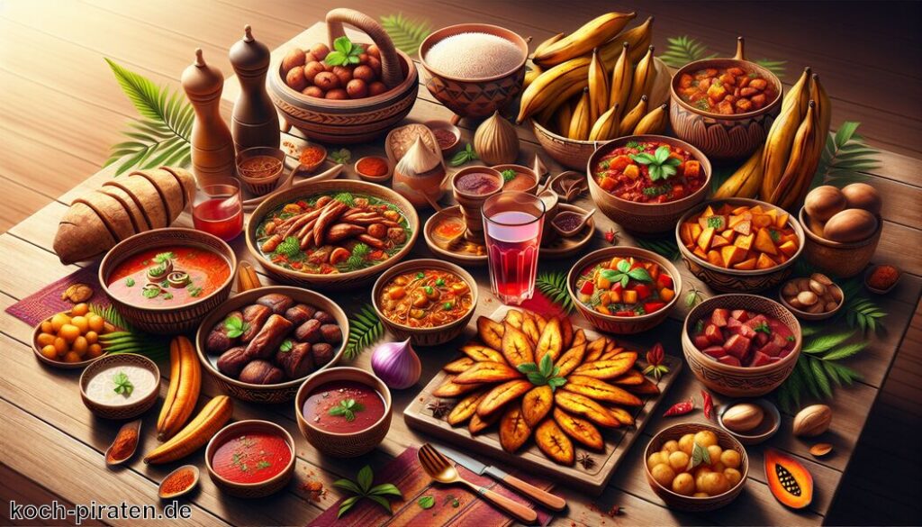 Typisch ivorisches Essen - traditionelle ivorische Gerichte