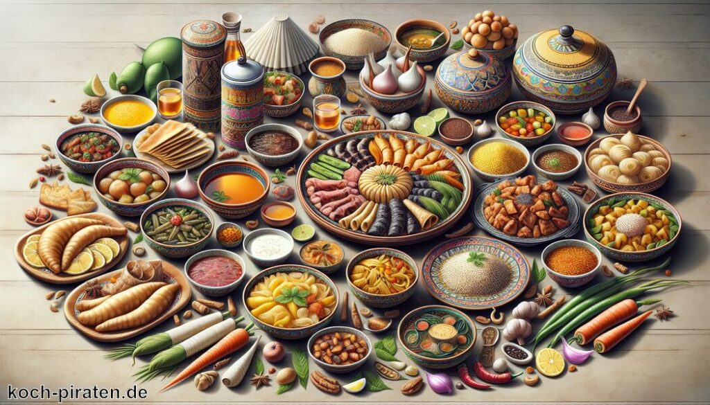 Typisch libysches Essen - traditionelle libysche Gerichte
