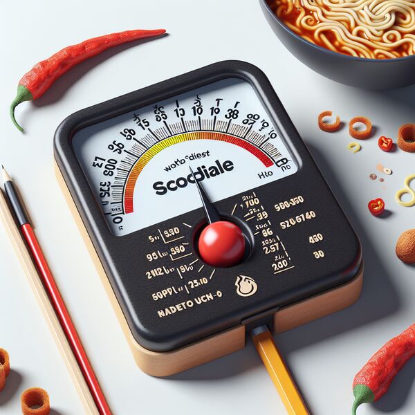 Wie viel Scoville haben die schärfsten Ramen?