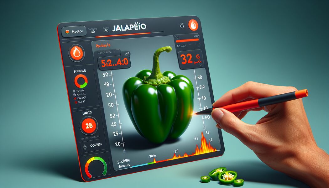 Vergleich zu anderen Paprikasorten - Wie viel Scoville hat eine Jalapeño?