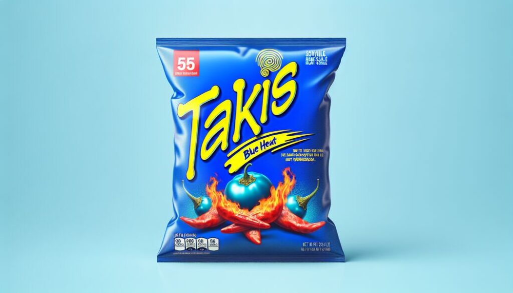 Wie viel Scoville haben Takis Blue Heat?