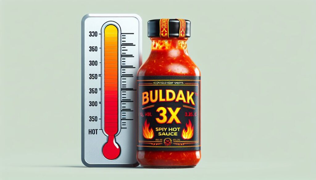 Wie viel Scoville hat Buldak 3x Spicy?