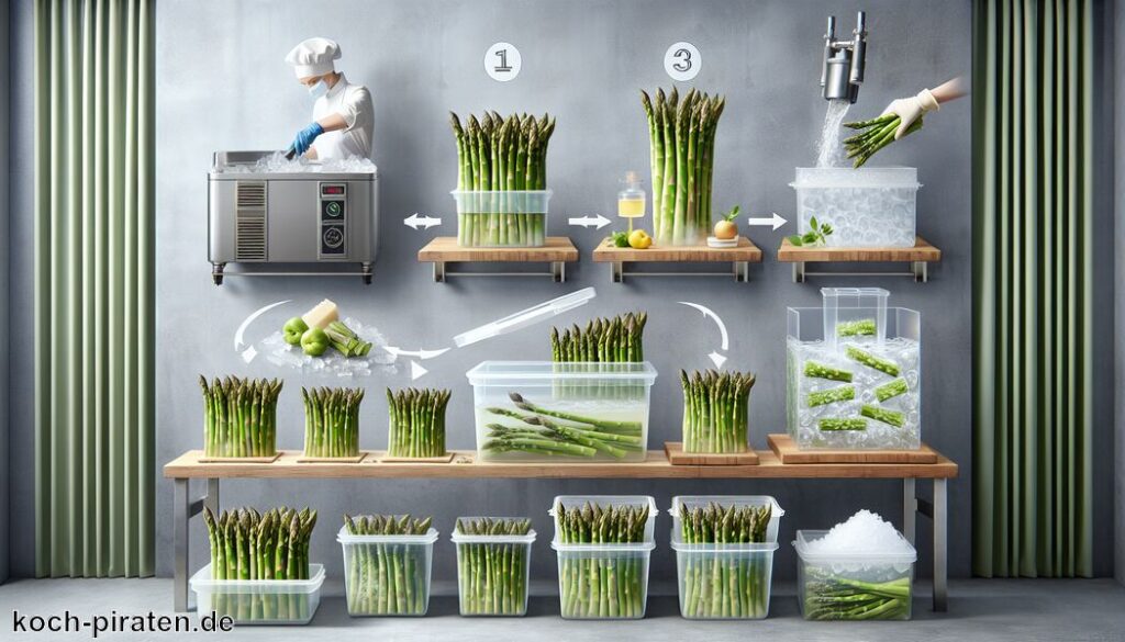 So gelingt das Einfrieren von Spargel