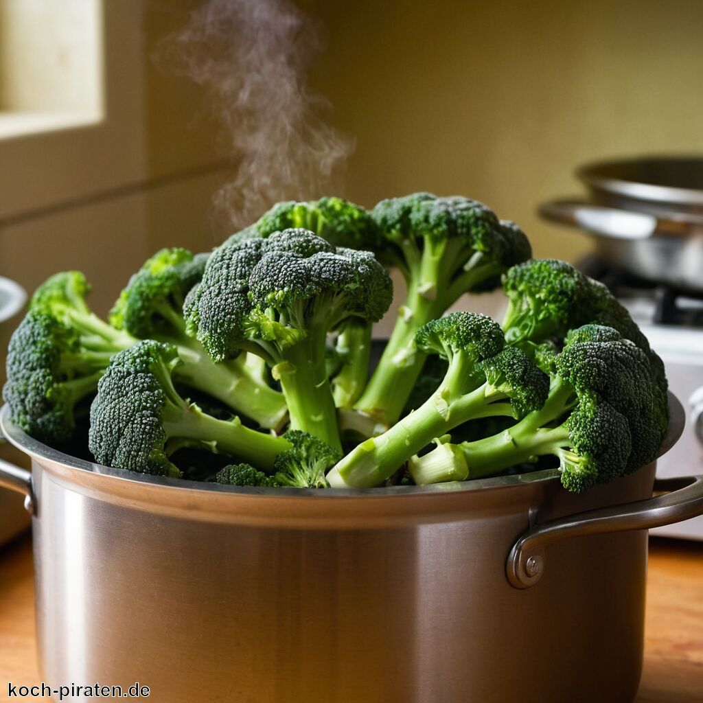Brokkoli kochen, dünsten oder in der Pfanne zubereiten