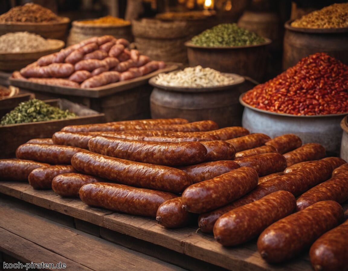 Kulturelle Einflüsse und internationale Variationen - Die Ursprünge von Sucuk: Eine kulinarische Entdeckungsreise