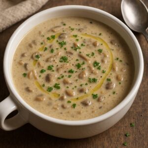 Pilzsuppe mit Goldröhrling