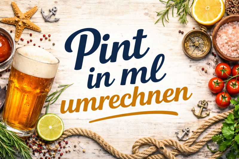 Pint in ml umrechnen