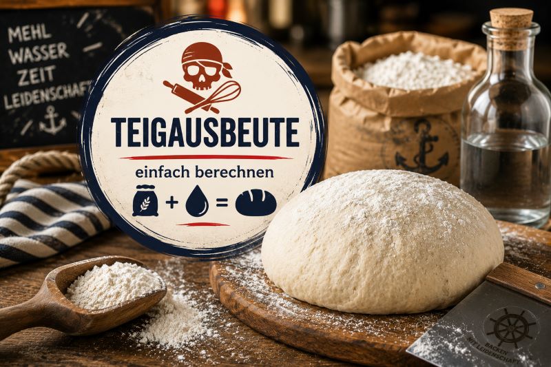 Rechner: Teigausbeute berechnen