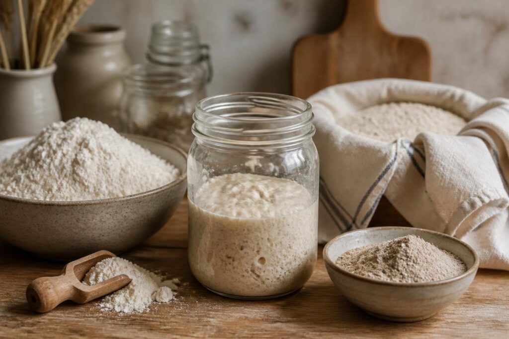 Welches Mehl für Sauerteig? So gelingt dein eigener Starter